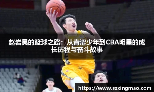 赵岩昊的篮球之路：从青涩少年到CBA明星的成长历程与奋斗故事